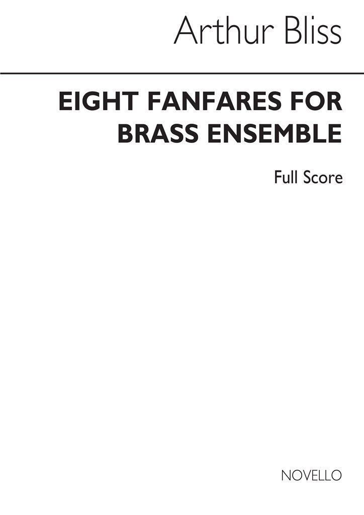 Eight Fanfares Brass Ensemble