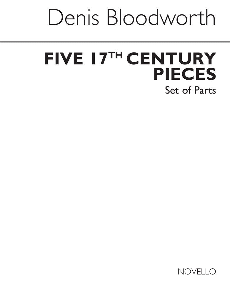 Five Seventeenth Century Pieces