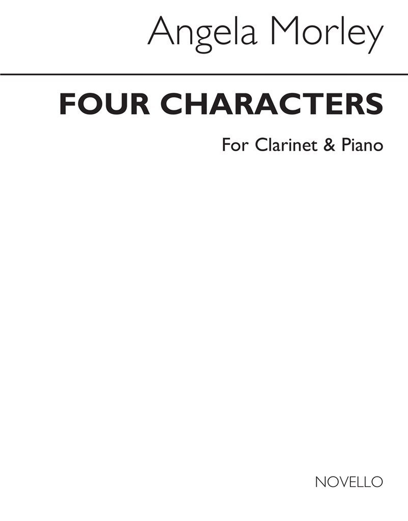 Four Characters for Clarinet and Piano