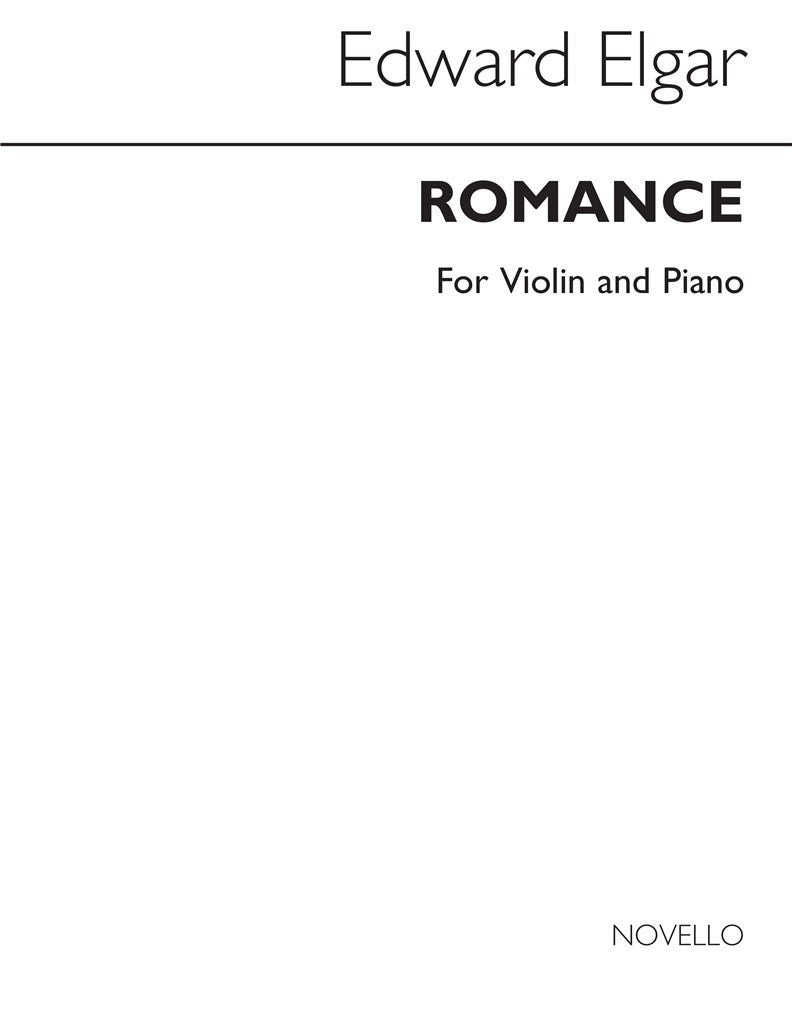 Romance For Violin and Piano