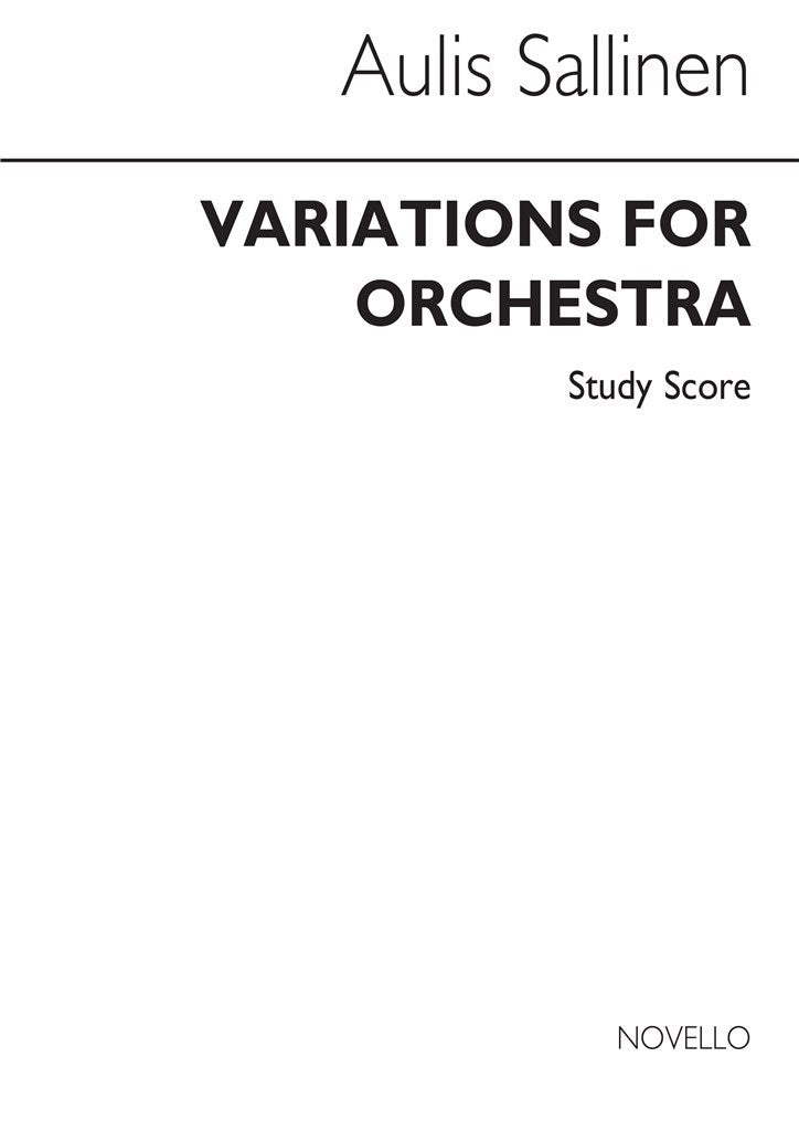 Variations For Orchestra