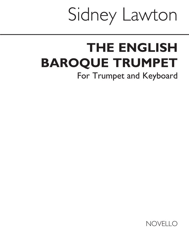 The English Baroque Trumpet (Arr. Sidney Lawton)