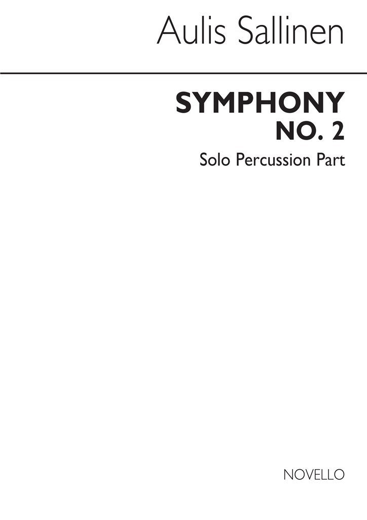 Symphony No.2 Percussion Part