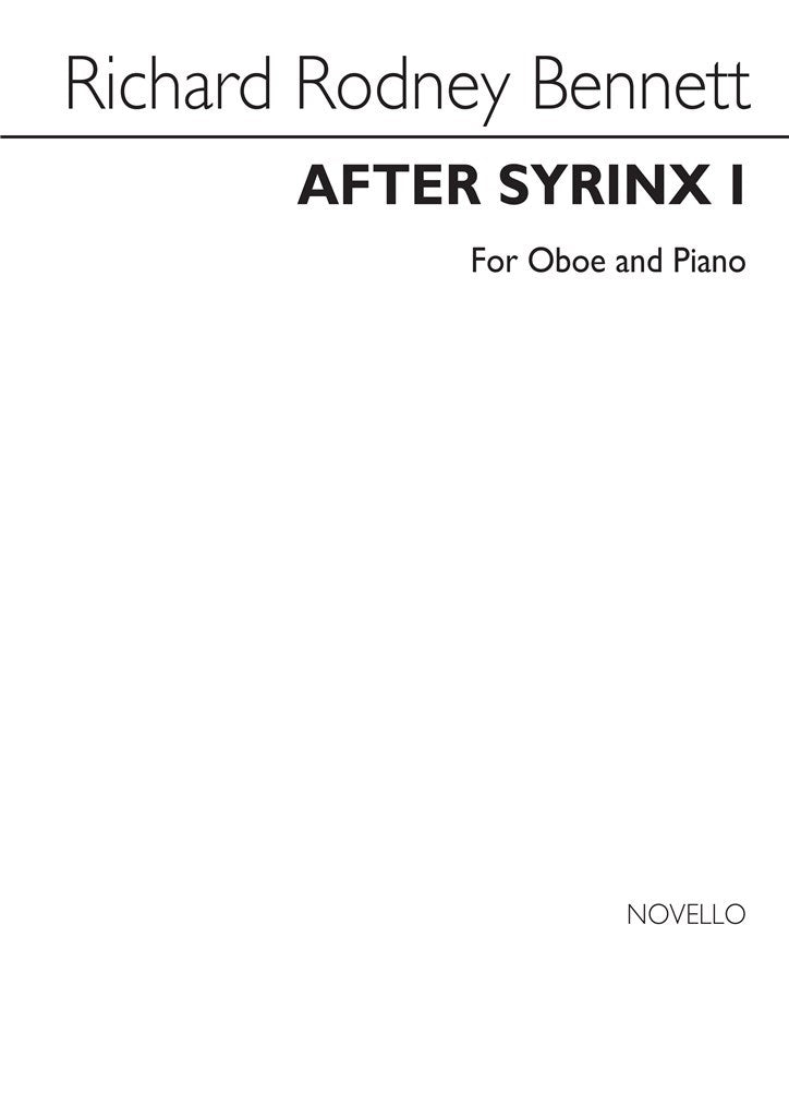 After Syrinx I (Oboe and Piano)