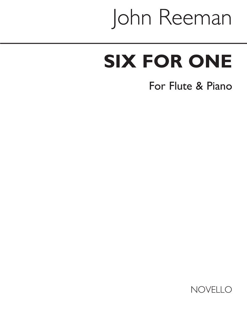 Six For One for Flute and Piano