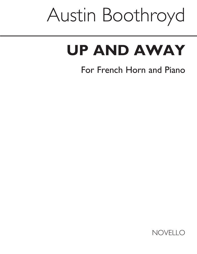 Up And Away for Horn and Piano
