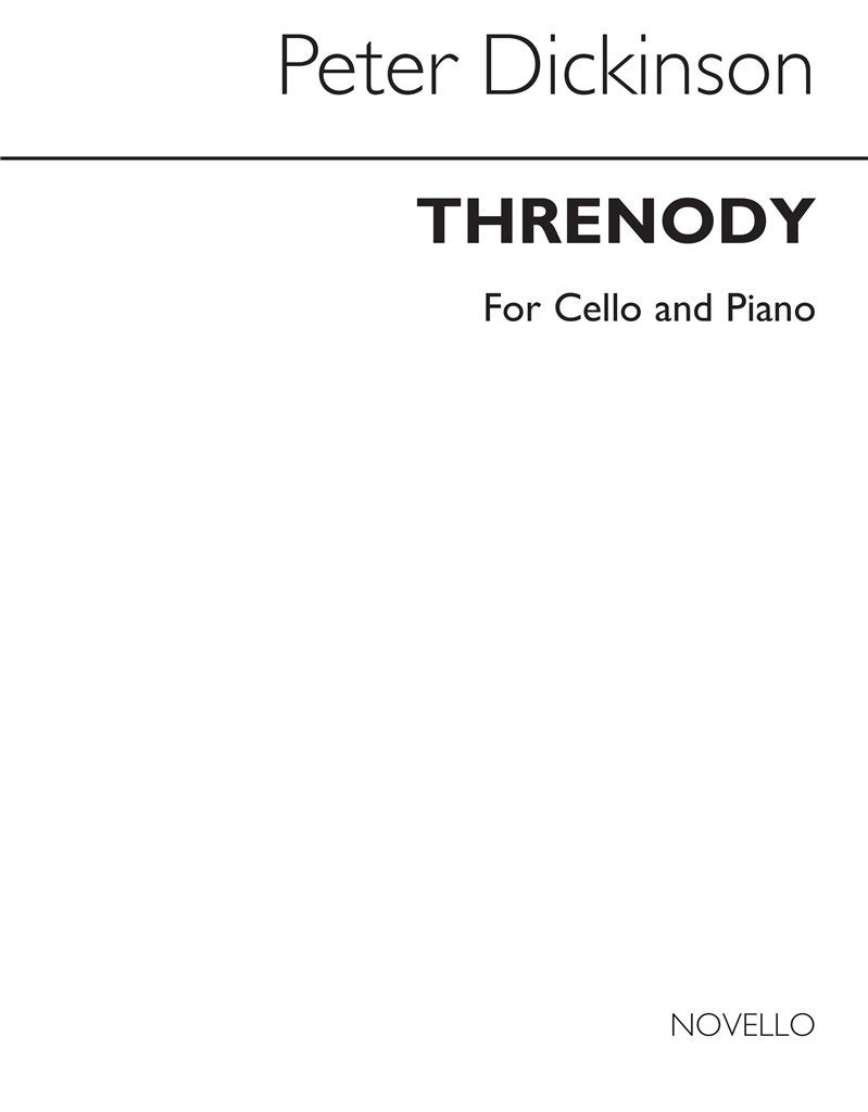 Threnody For Cello and Piano