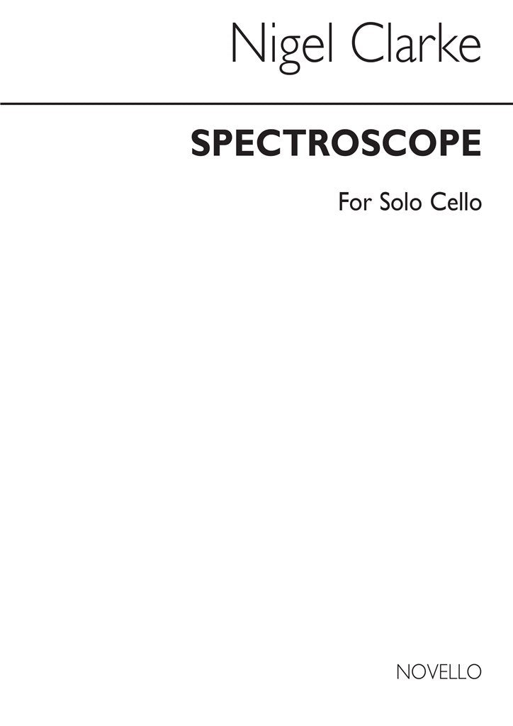 Spectroscope For Solo Cello