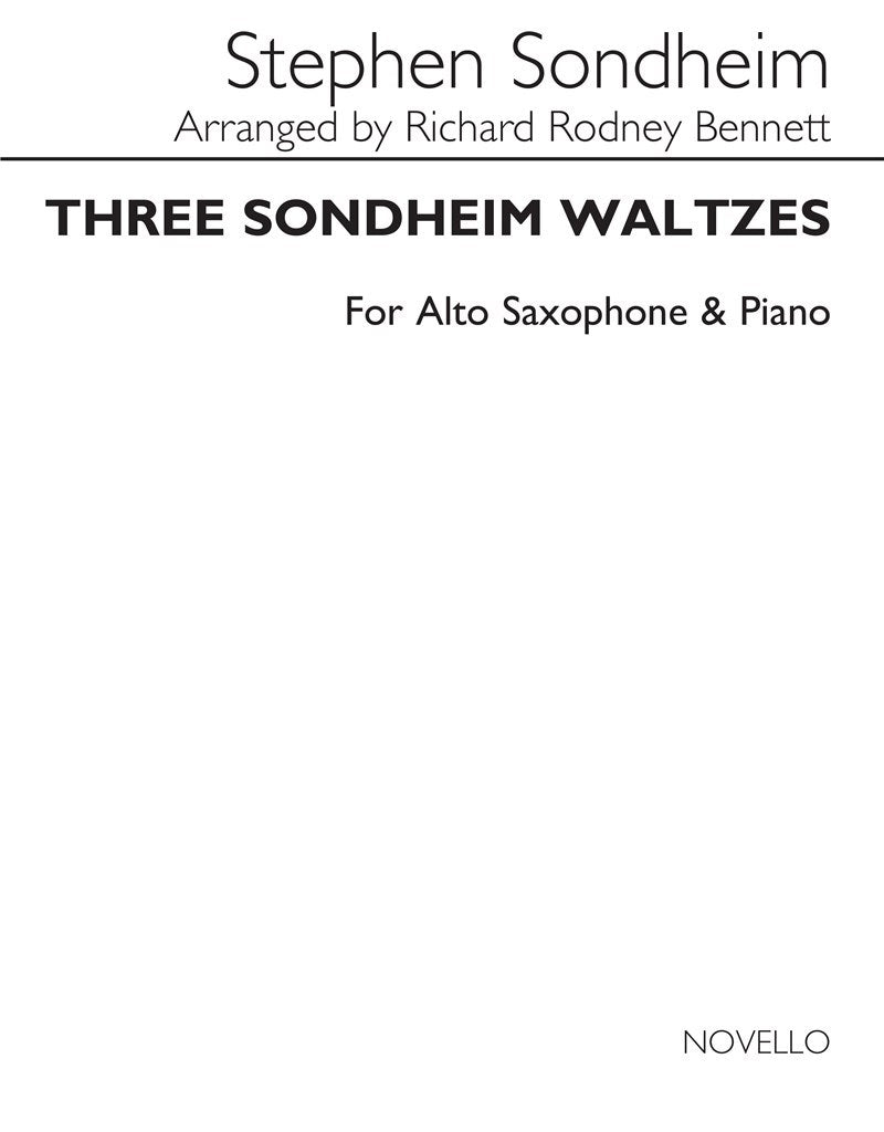 Three Sondheim Waltzes