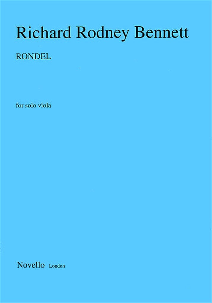 Rondel For Solo Viola
