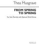 From Spring To Spring for Solo Marimba