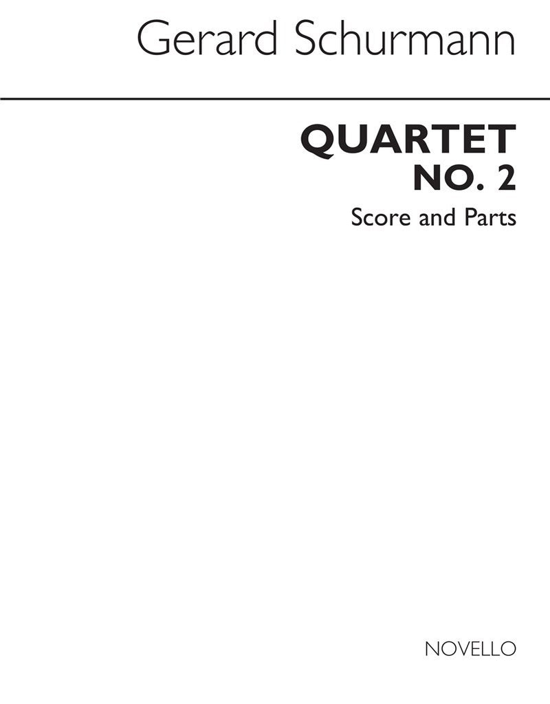 Quartet No.2 For Piano and Strings