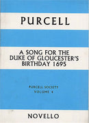 Song For The Duke Of Gloucester's Birthday 1695
