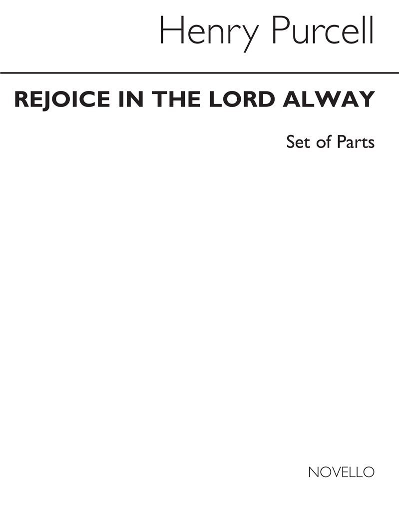 Rejoice In The Lord Alway (Version With Strings)