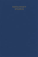 Purcell Dramatic Music 1, vol. 16