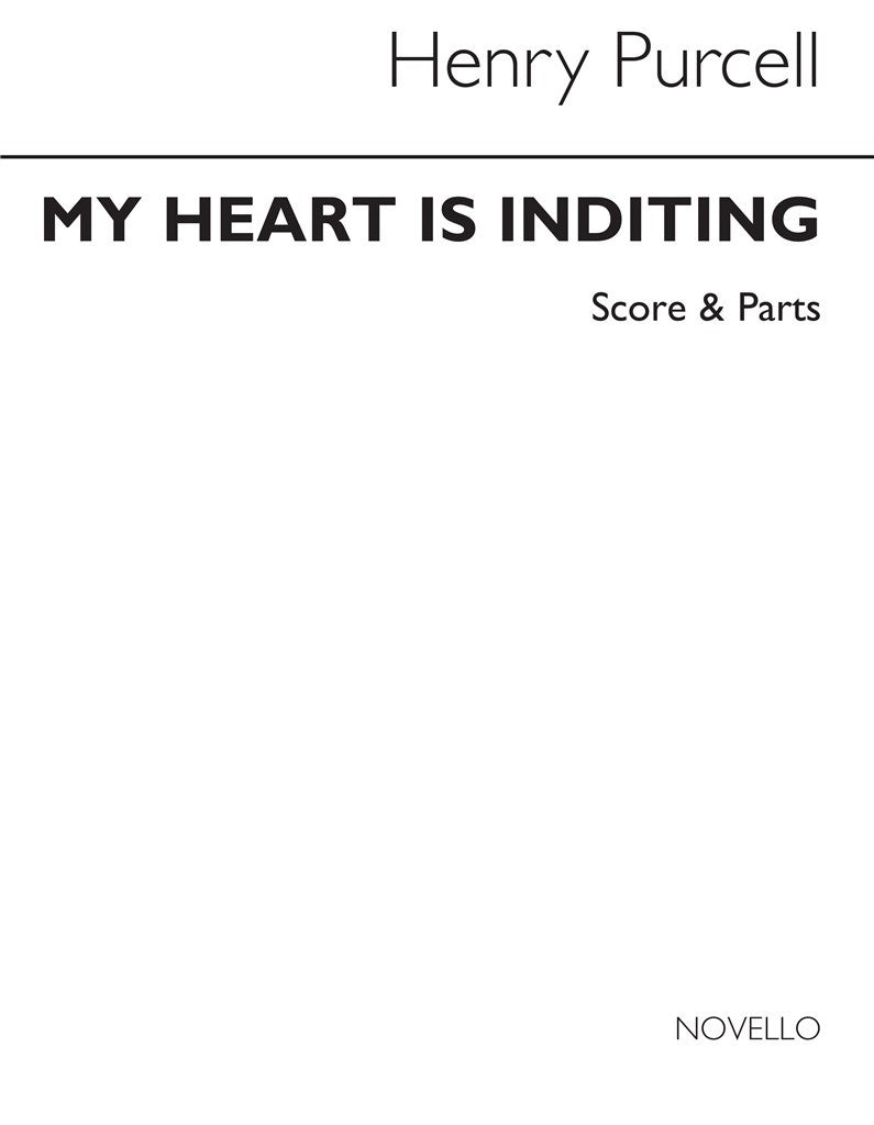 My Heart Is Inditing (String Ensemble Keyboard Continuo)
