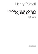 Praise The Lord O Jerusalem (Choral Score)