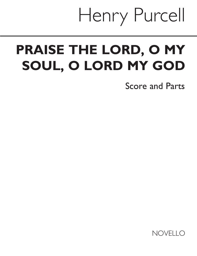 Praise The Lord, O My Soul (Score & Parts)