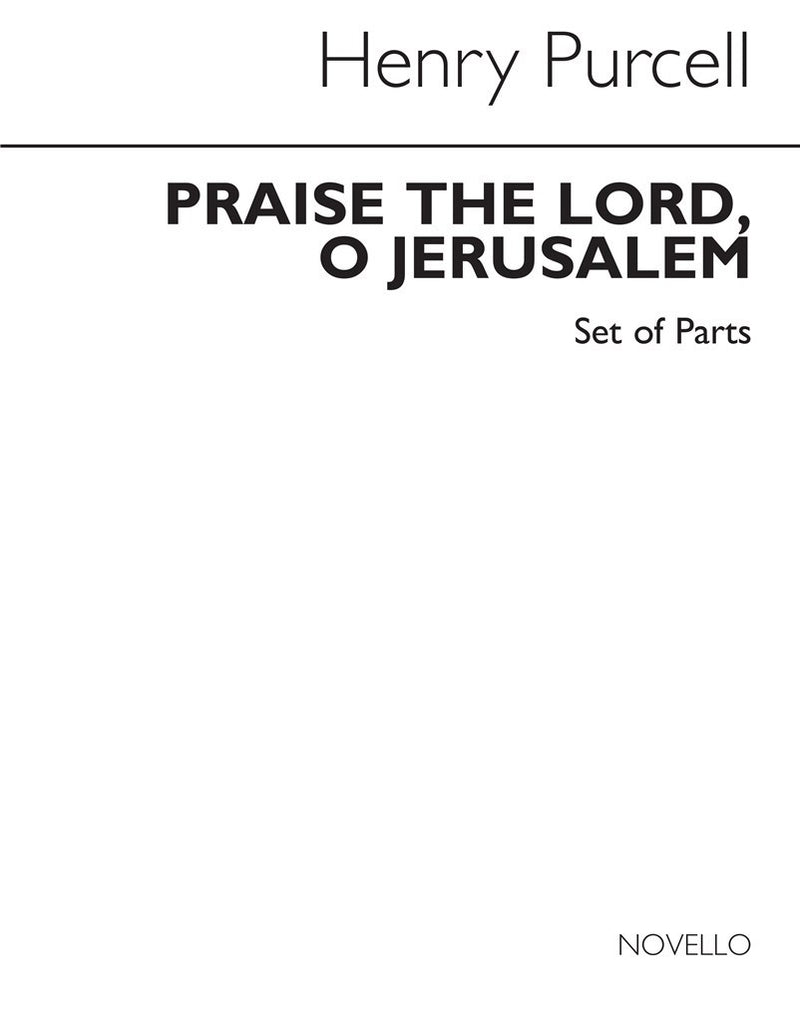 Praise The Lord O Jerusalem (Set of Parts)