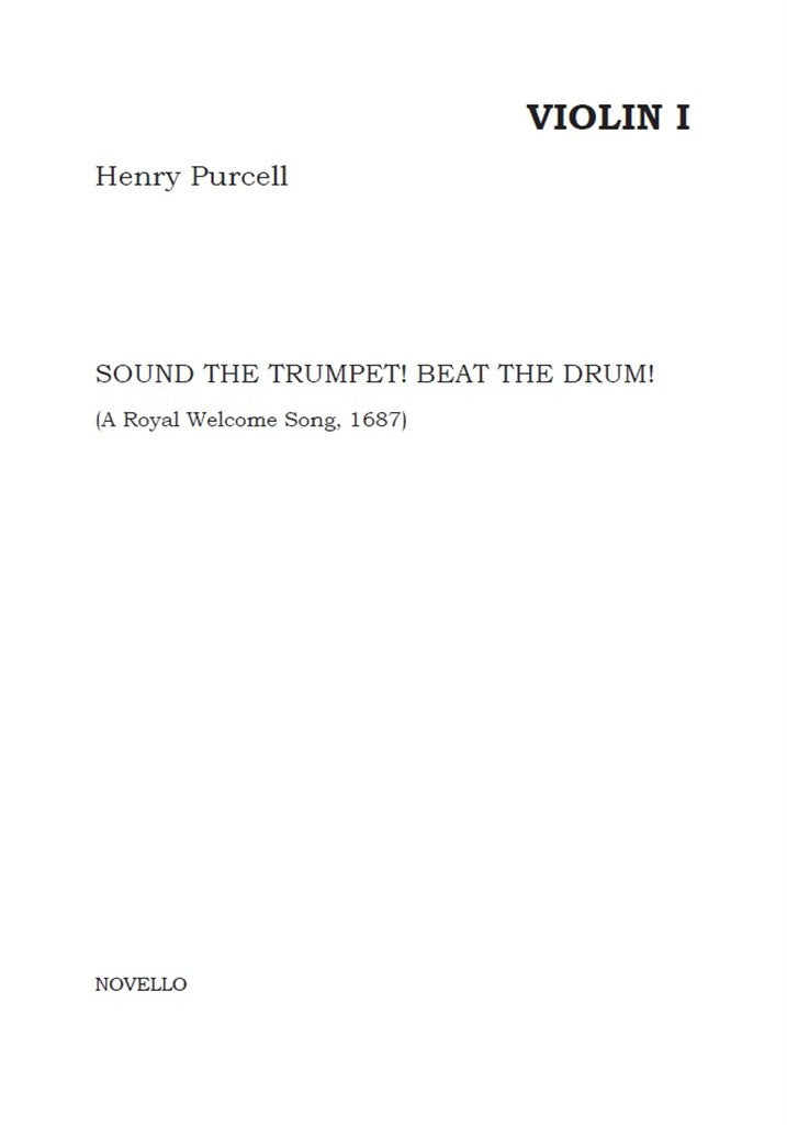 Sound The Trumpet! Beat The Drum! (Set of Parts)
