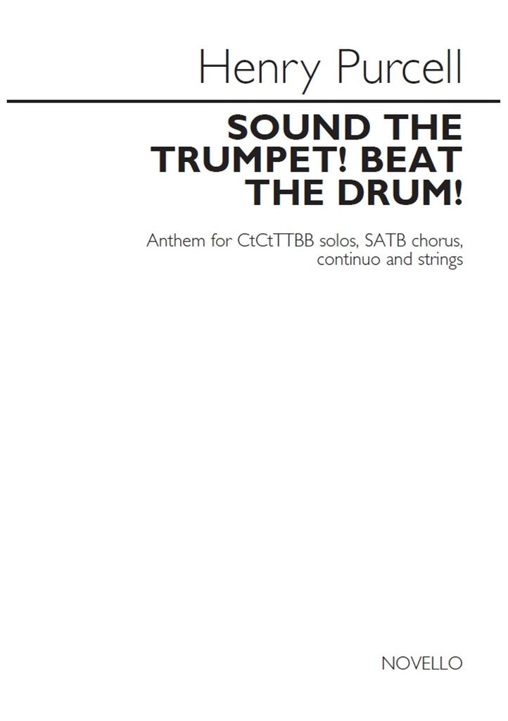 Sound The Trumpet! Beat The Drum! (Vocal Score)