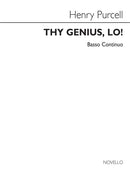 Thy Genius, Lo! (Continuo part)