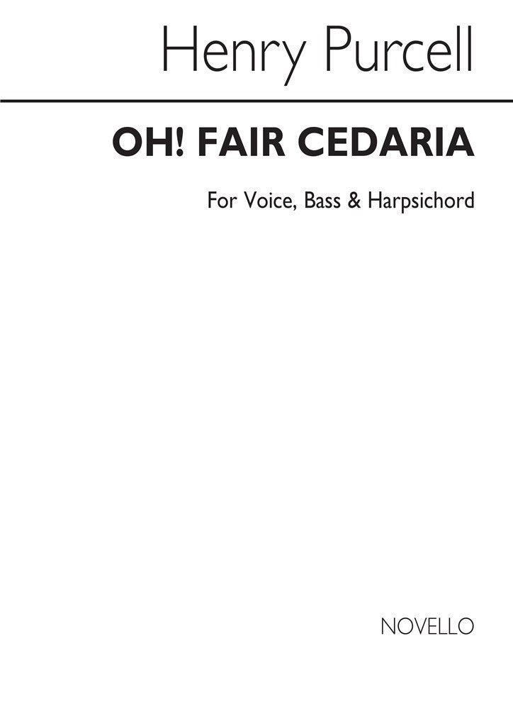 Oh! Fair Cedaria