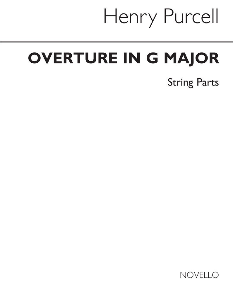 Overture In G (String Parts)