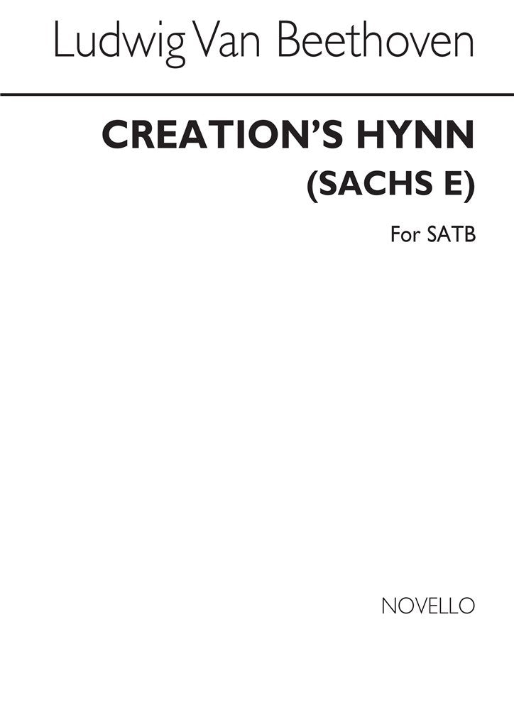 Creation's Hymn (SATB)