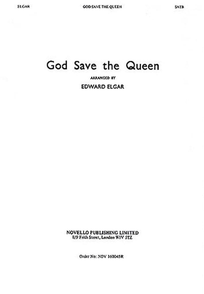 God Save The Queen, arr. Edward Elgar