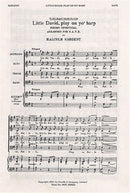 Little David play on your harp (Choral Score)