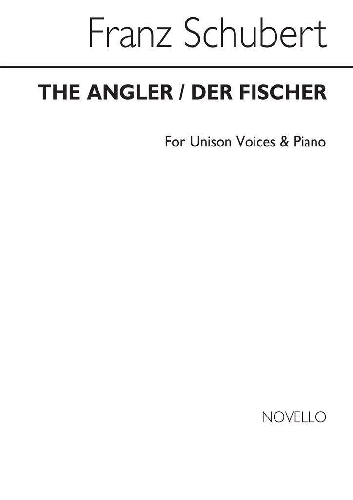 Schubert Angler/Der Fischer (German/English) Unis