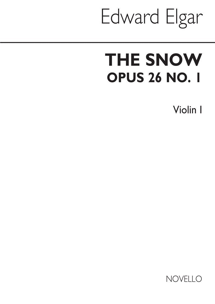 The Snow Op.26 No.1 (Violin 1)