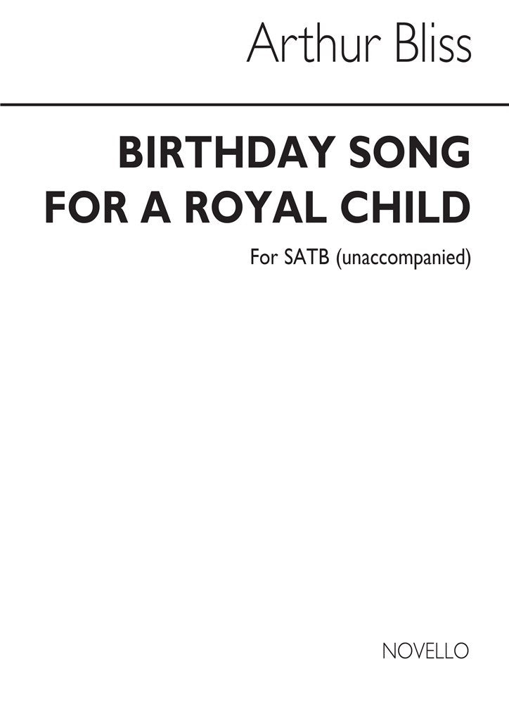 Birthday Song For A Royal Child