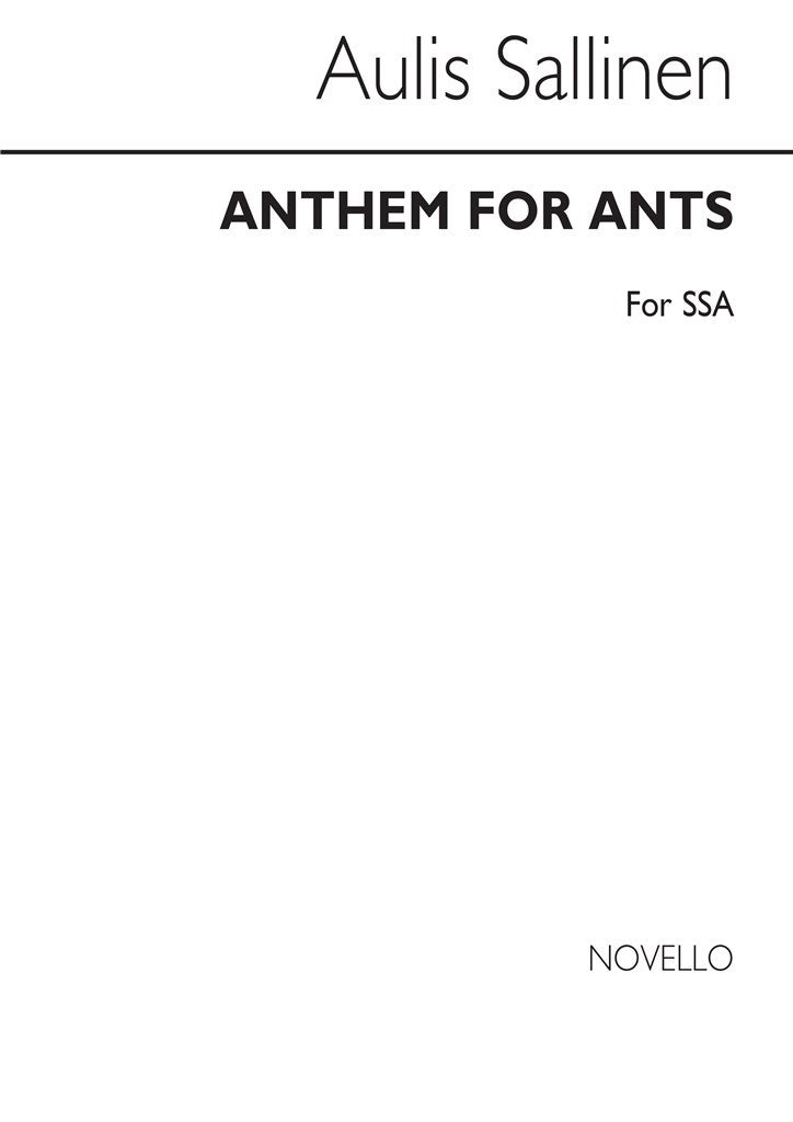 Anthem For Ants