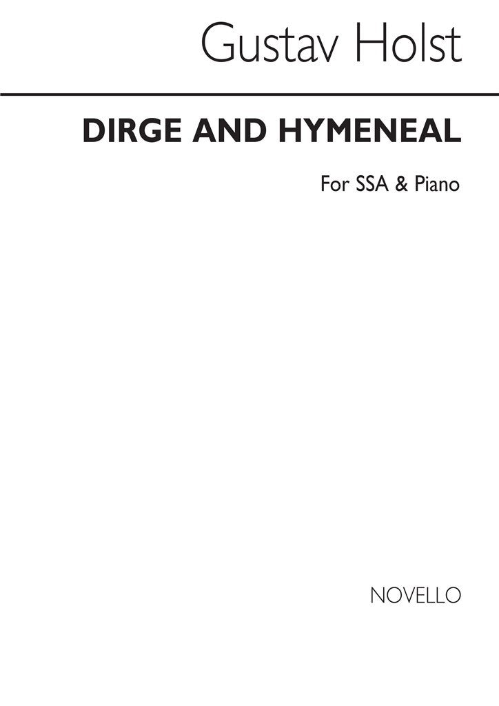 Dirge and Hymeneal
