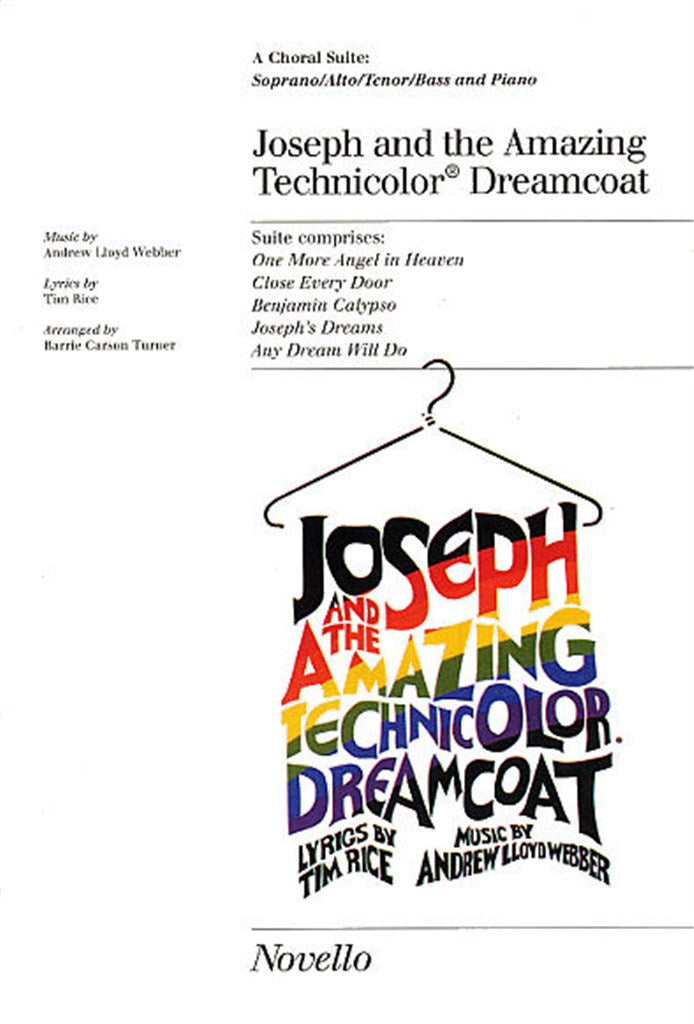 Joseph and The Amazing Technicolor Dreamcoat (SATB and Piano)