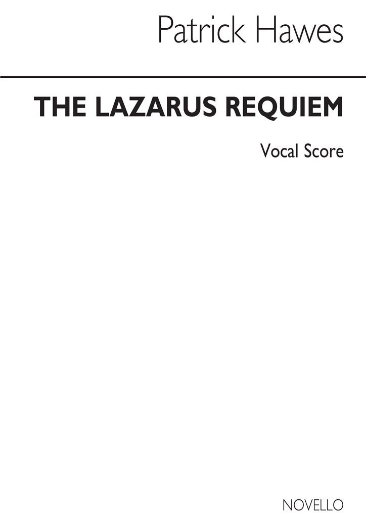 Lazarus Requiem (Vocal Score)