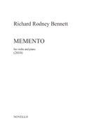 Memento (Violin and Piano)