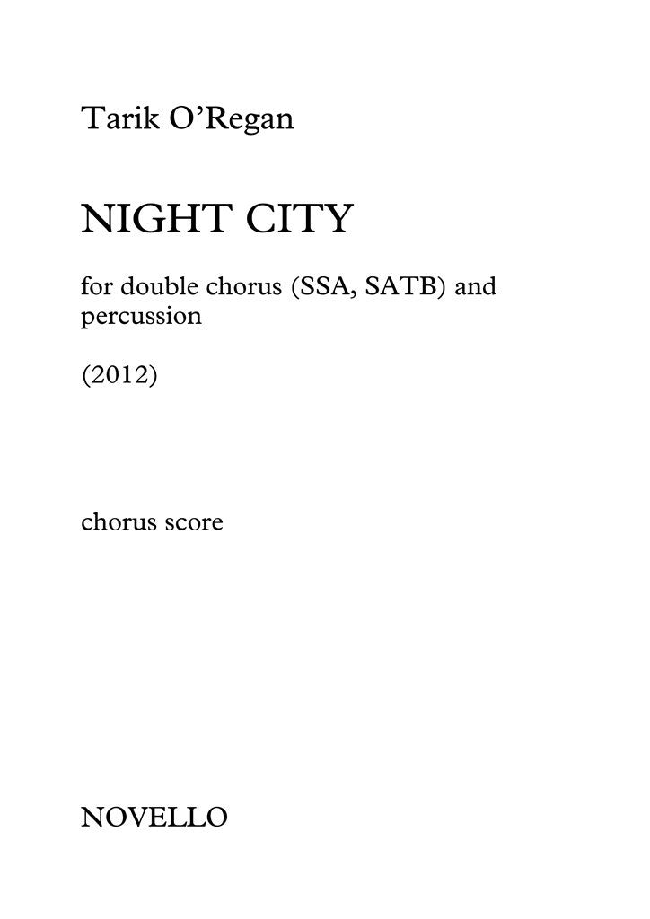 Night City (Choral Score)