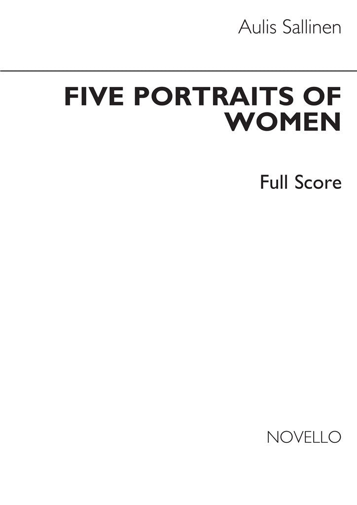 Five Portraits of Women (Score Only)