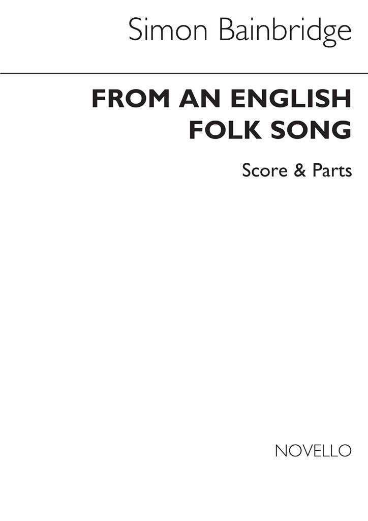 From An English Folk Song