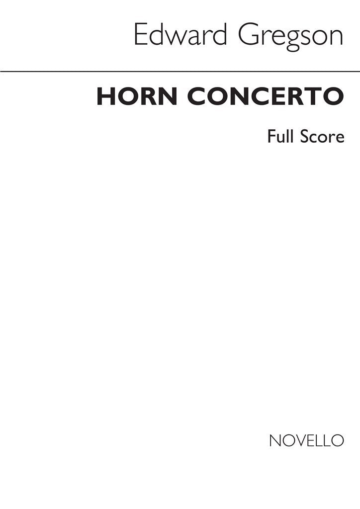 Horn Concerto Orchestral Version