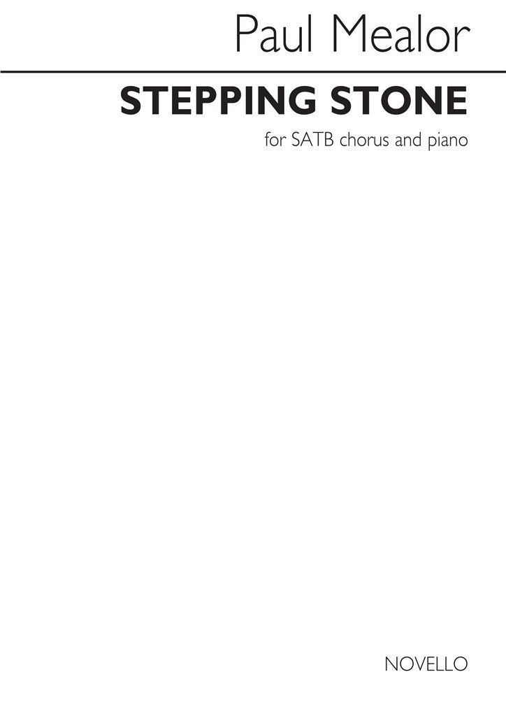 Stepping Stone (SATB and Piano)