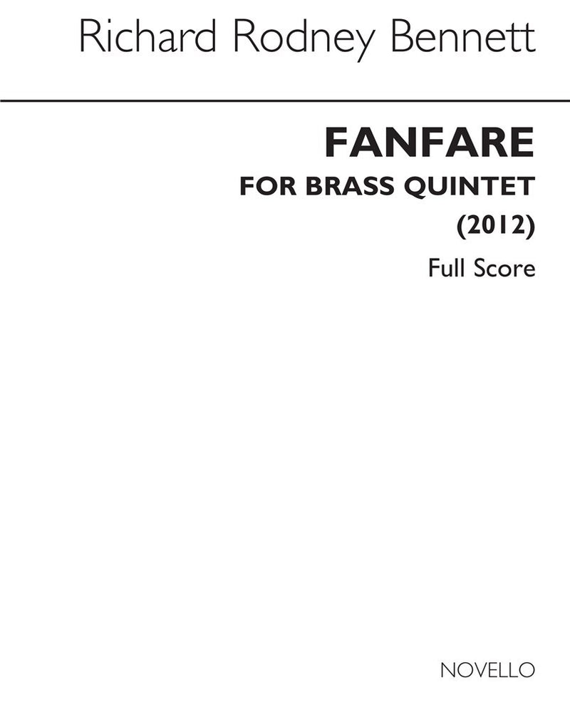 Fanfare: For Brass Quintet