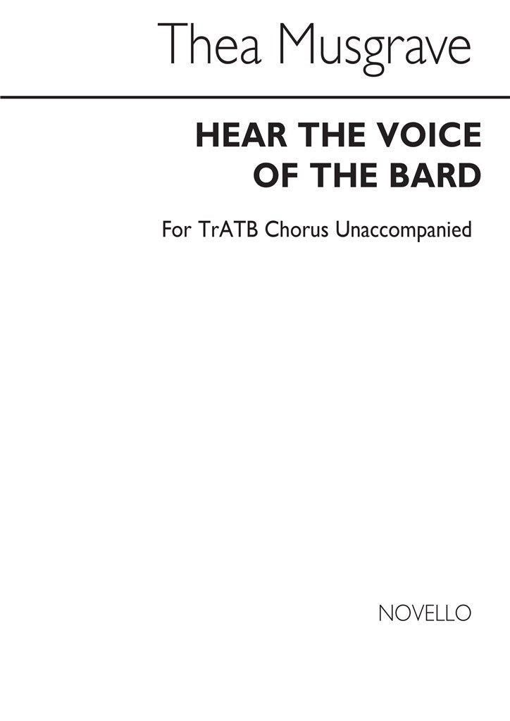 Hear The Voice of The Bard