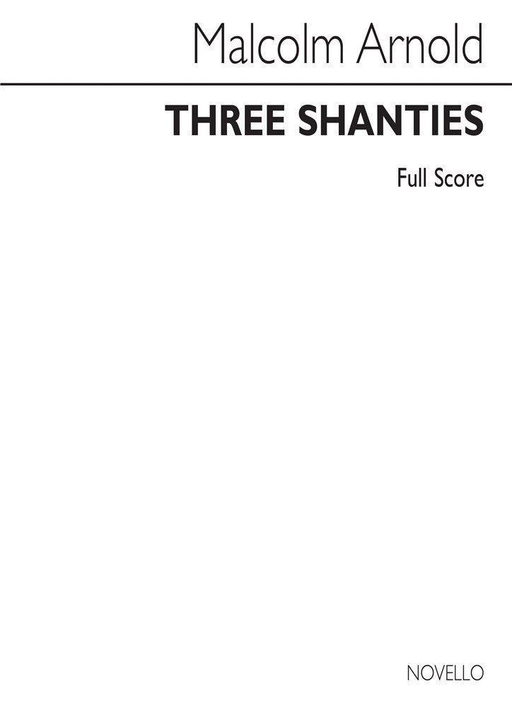 Three Shanties (Score Only)