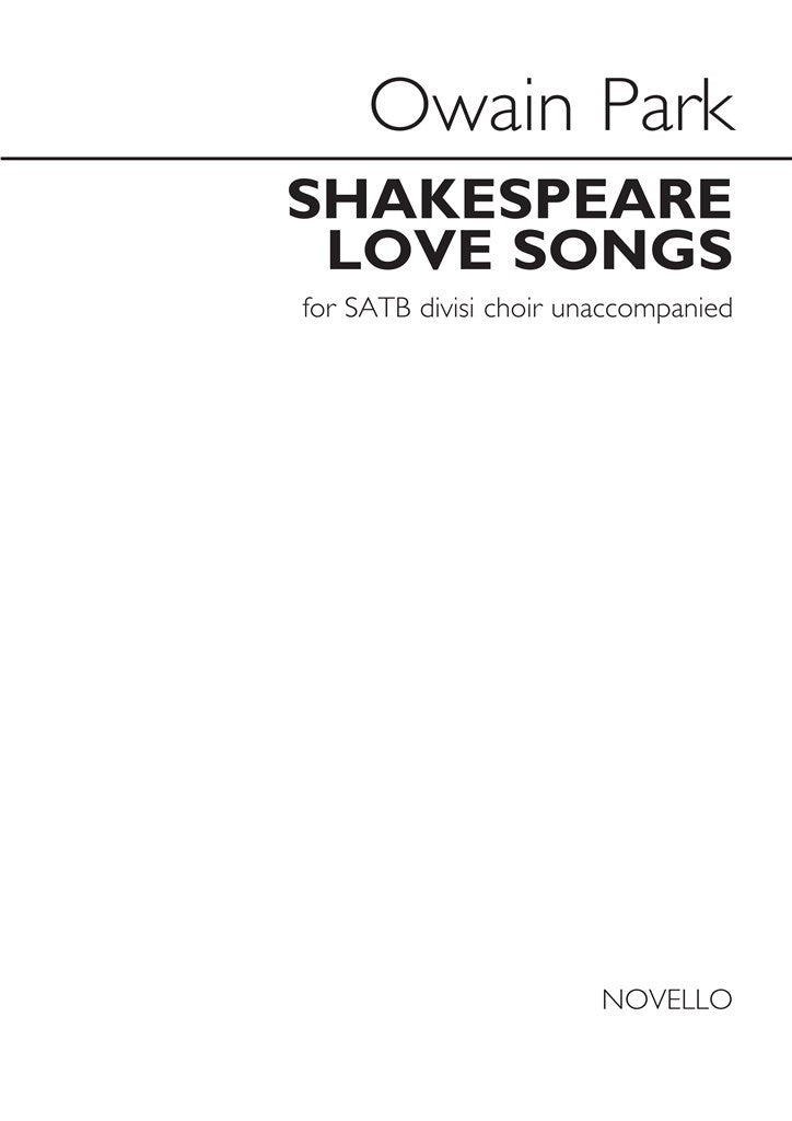 Shakespeare Love Songs