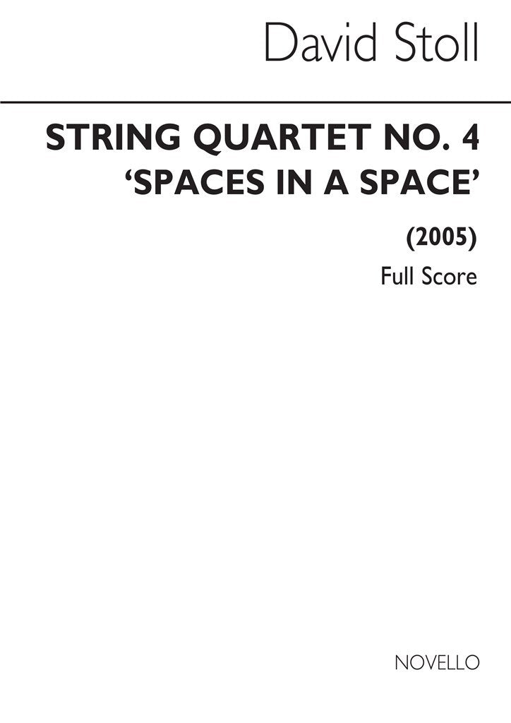 String Quartet No.4 - 'Spaces In A Space'