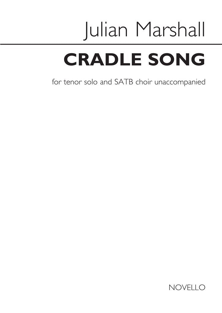 Cradle Song (Tenor and SATB)